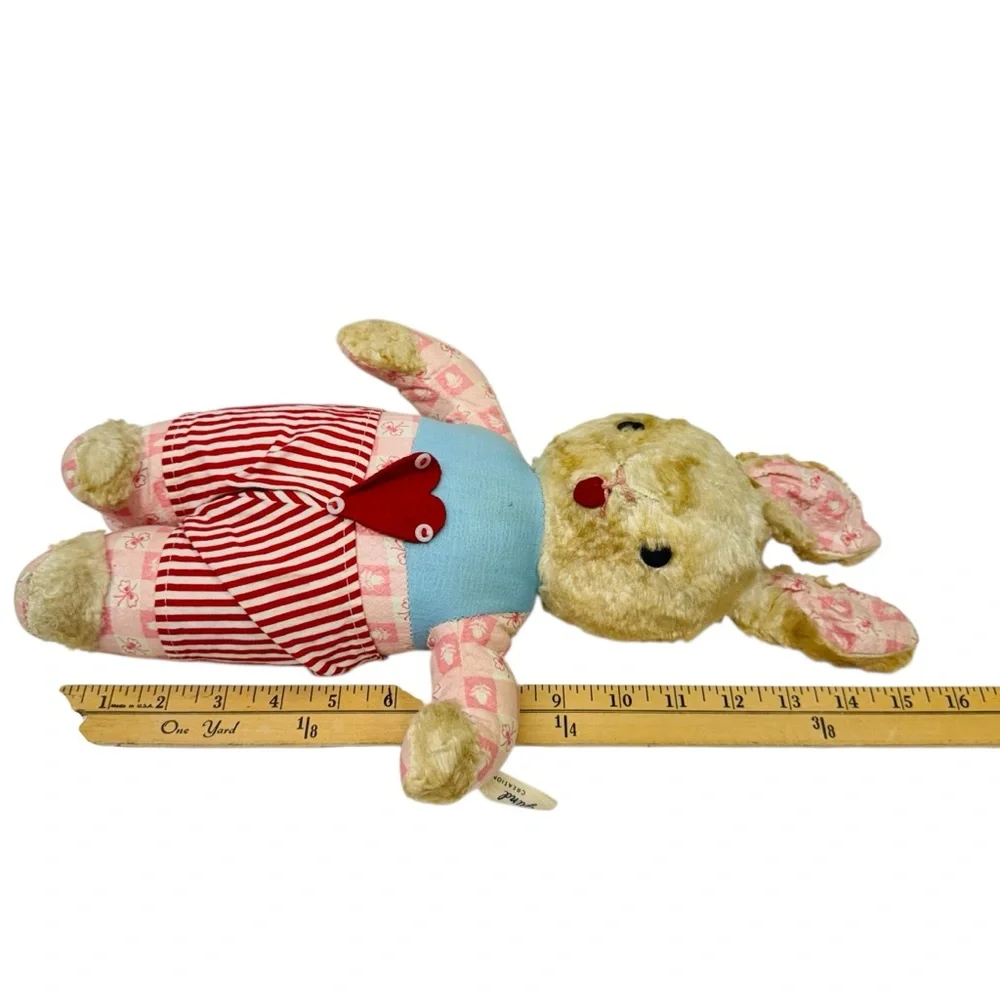 Vintage GUND Creation Mr. Rabbit Stuffed Plush Easter Bunny SWEDLIN Dressed